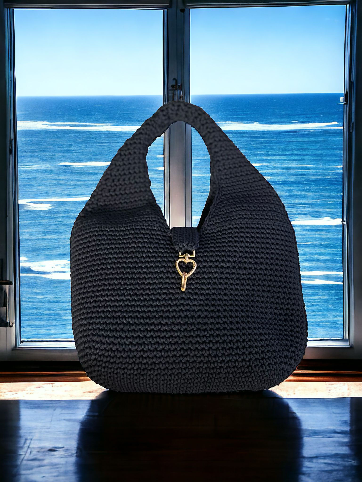 Borsa Alba blu cordino