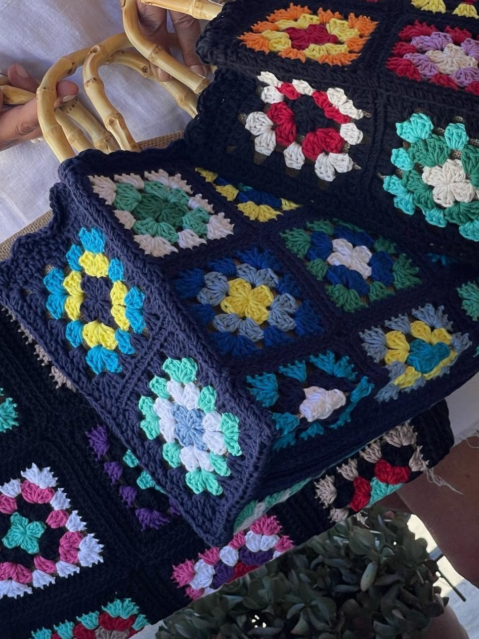 Miniatura: Lady granny in cotone parte 1