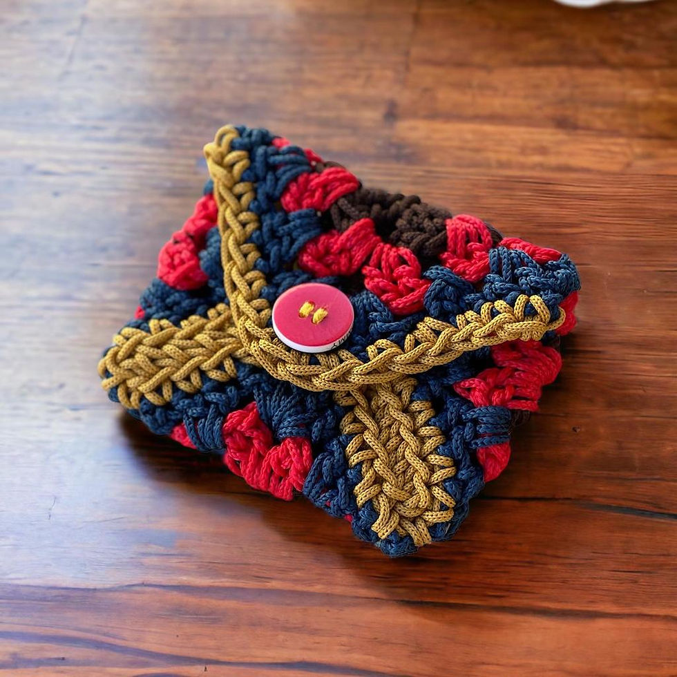 Porta carte in cordino