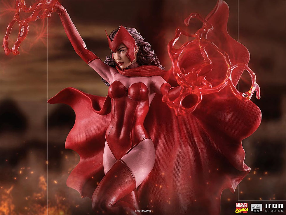 Miniatura: Scarlet Witch BDS Art Scale 1/10 – Marvel Comics