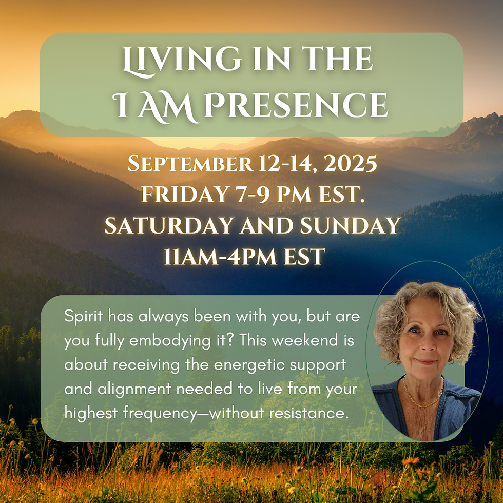 Living in the I AM Presence - Workshop