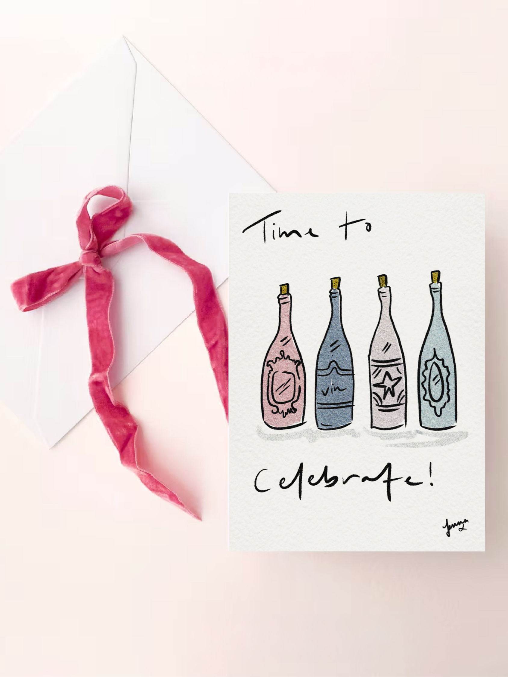 Time to Celebrate Greeting Card