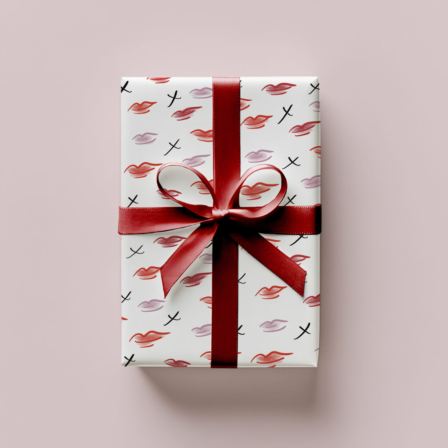 Kiss Chase Gift Wrap - Sheets of 6