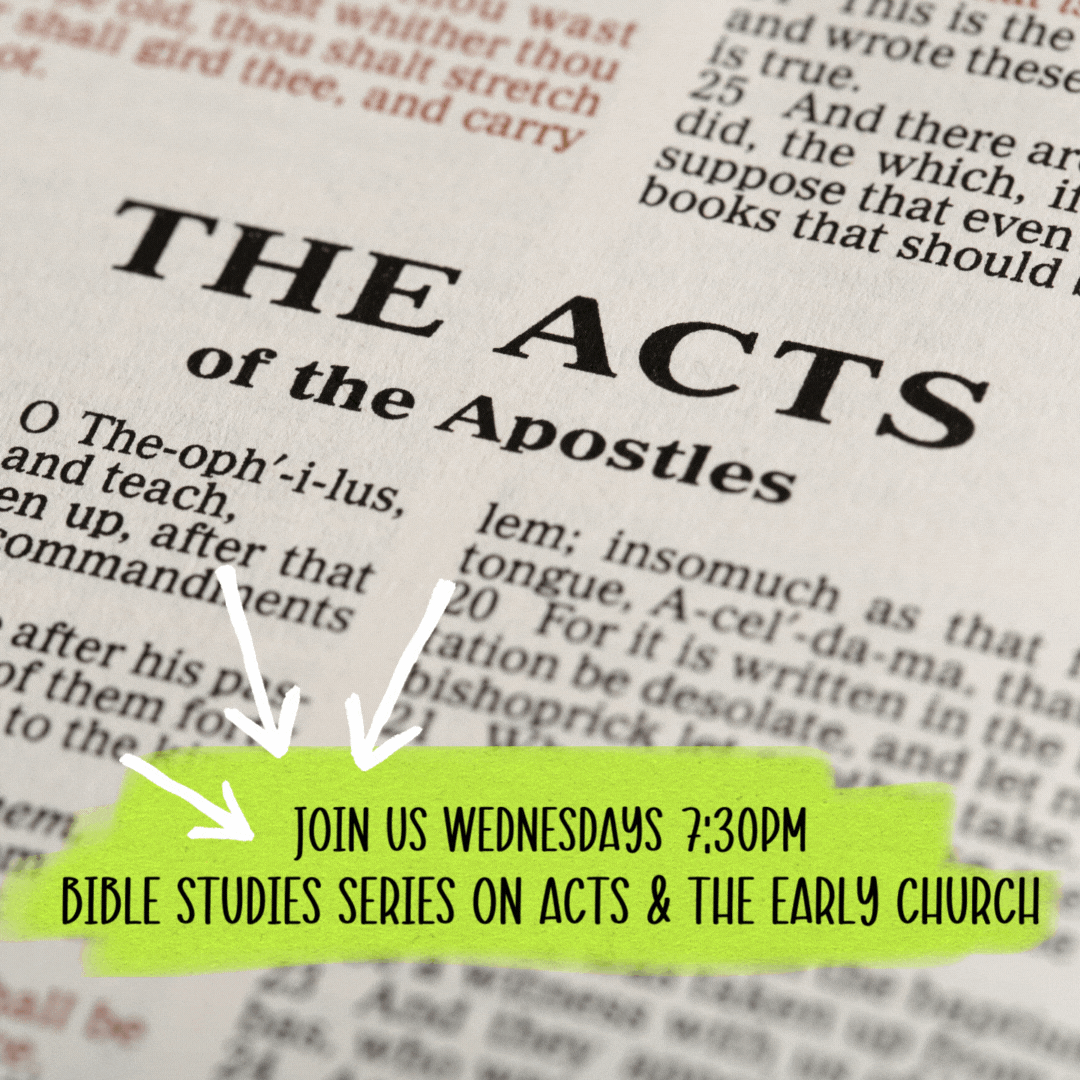 Wednesday Bible Study
