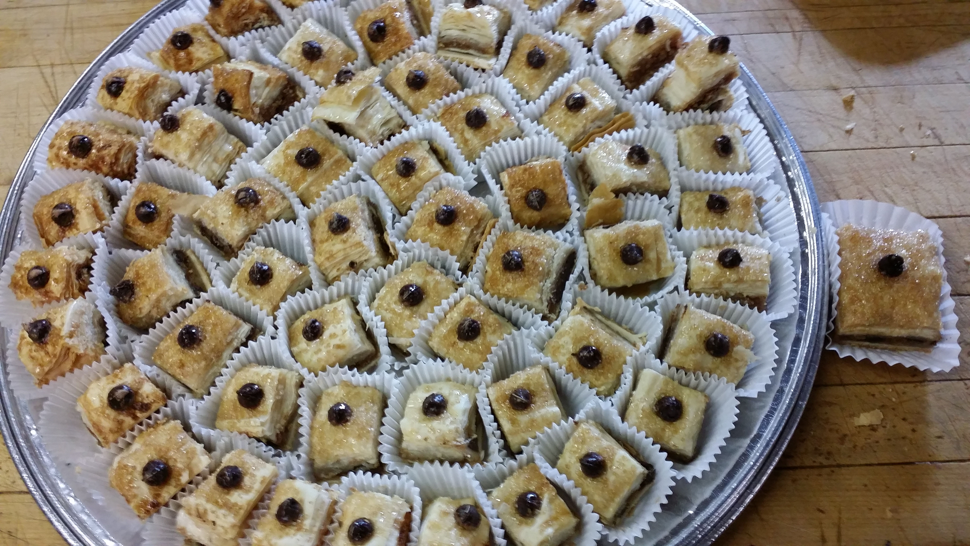 Walnut and Semi-sweet Chocolate Chips Party Tray
