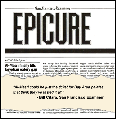 San Francisco Examiner - EPICURE