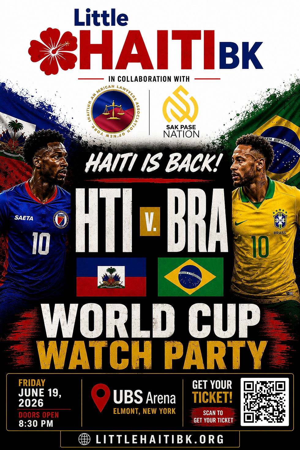 đź‡đź‡ą Little Haiti BK World Cup Watch Party Interest Registration