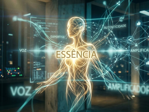 A Inteligência Artificial como Amplificador da Sua Voz, Escalando a Autenticidade e a Expertise nas Redes Sociais