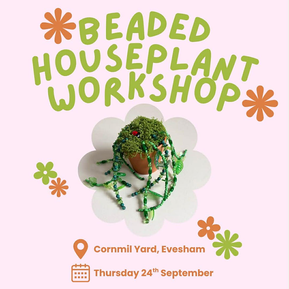 Beaded Houseplant Workshop
