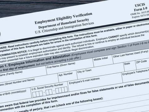 I-9 Reporting and Using E-Verify
