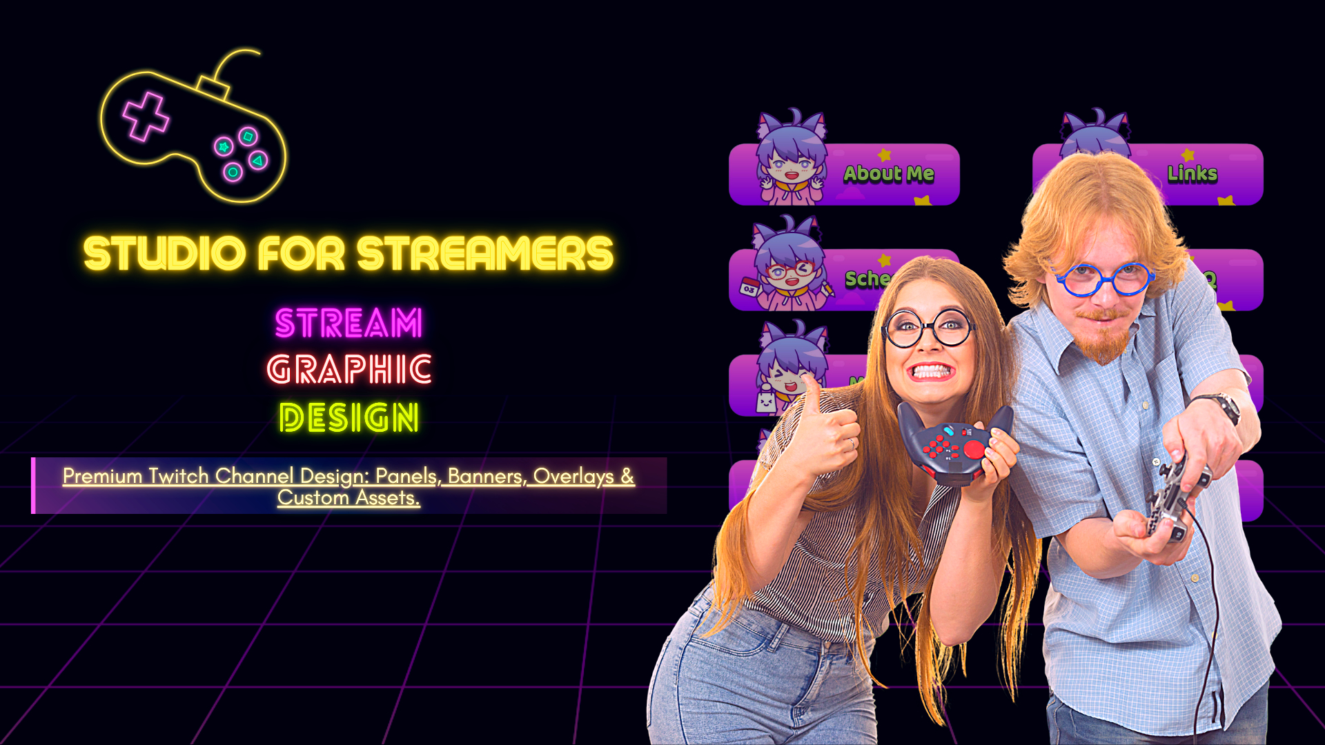 Premium Twitch Designs