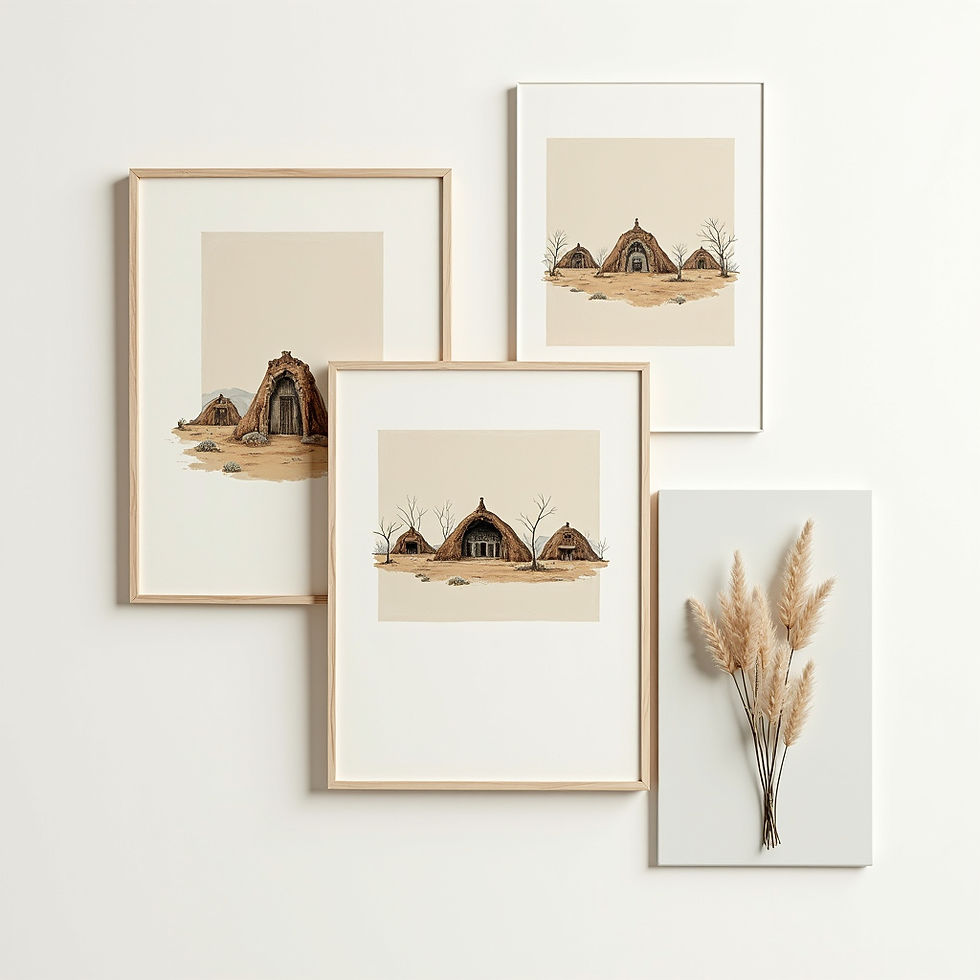 Frontier Life Prints