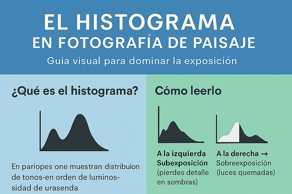El Histograma y su Importancia en la Fotografía de Paisaje