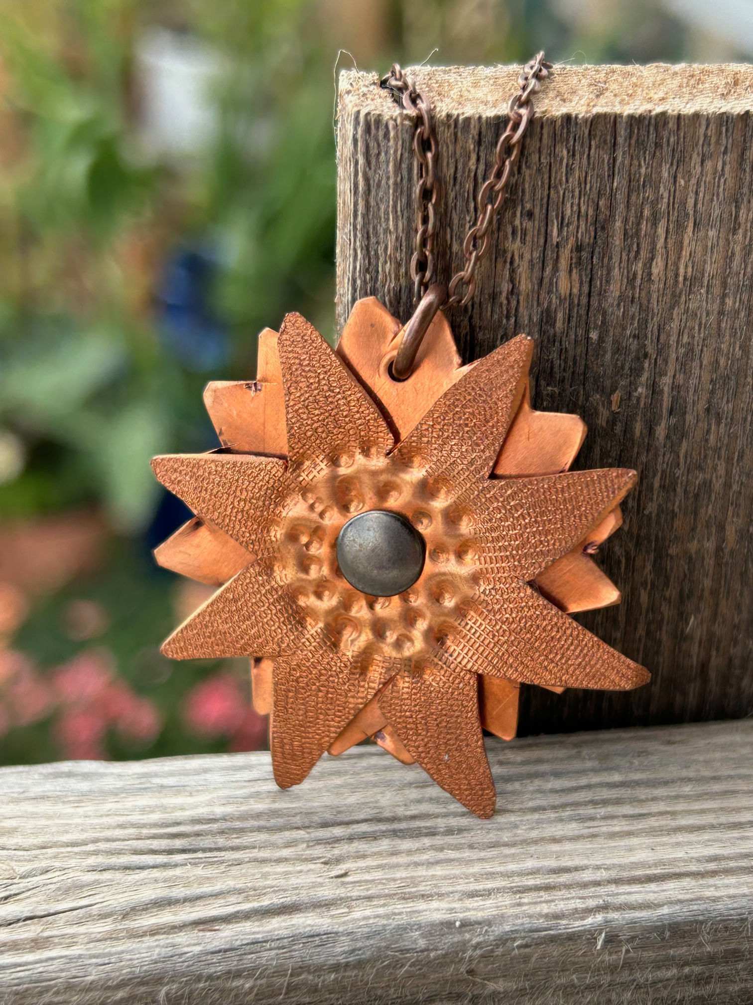 Sunflower Necklace