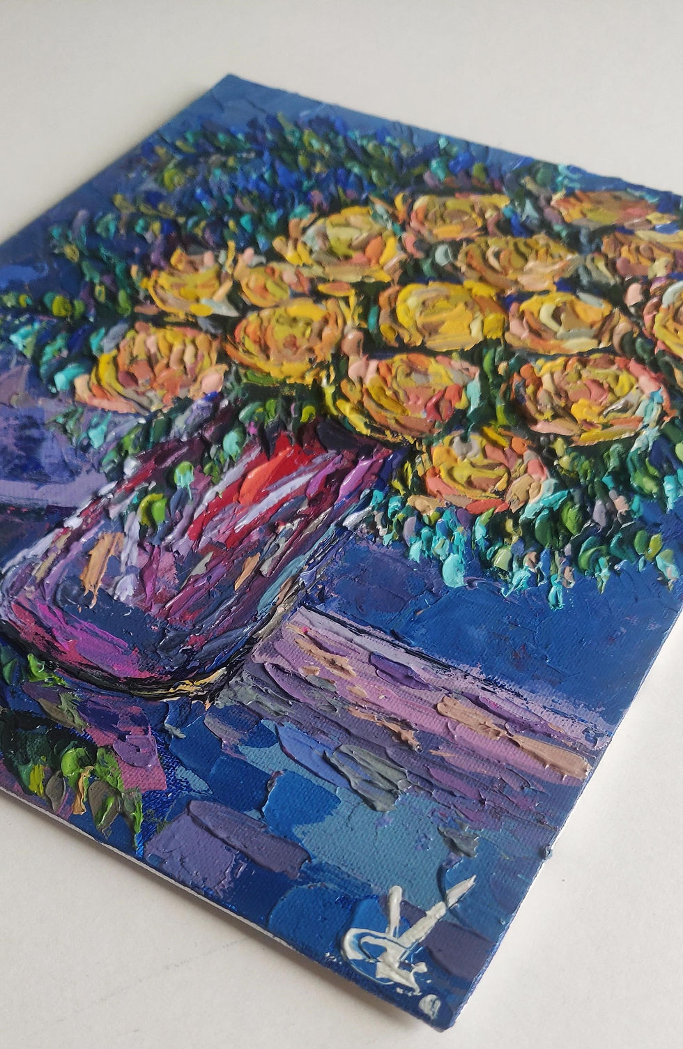 Thumbnail: Original Painting 'Night Vase'