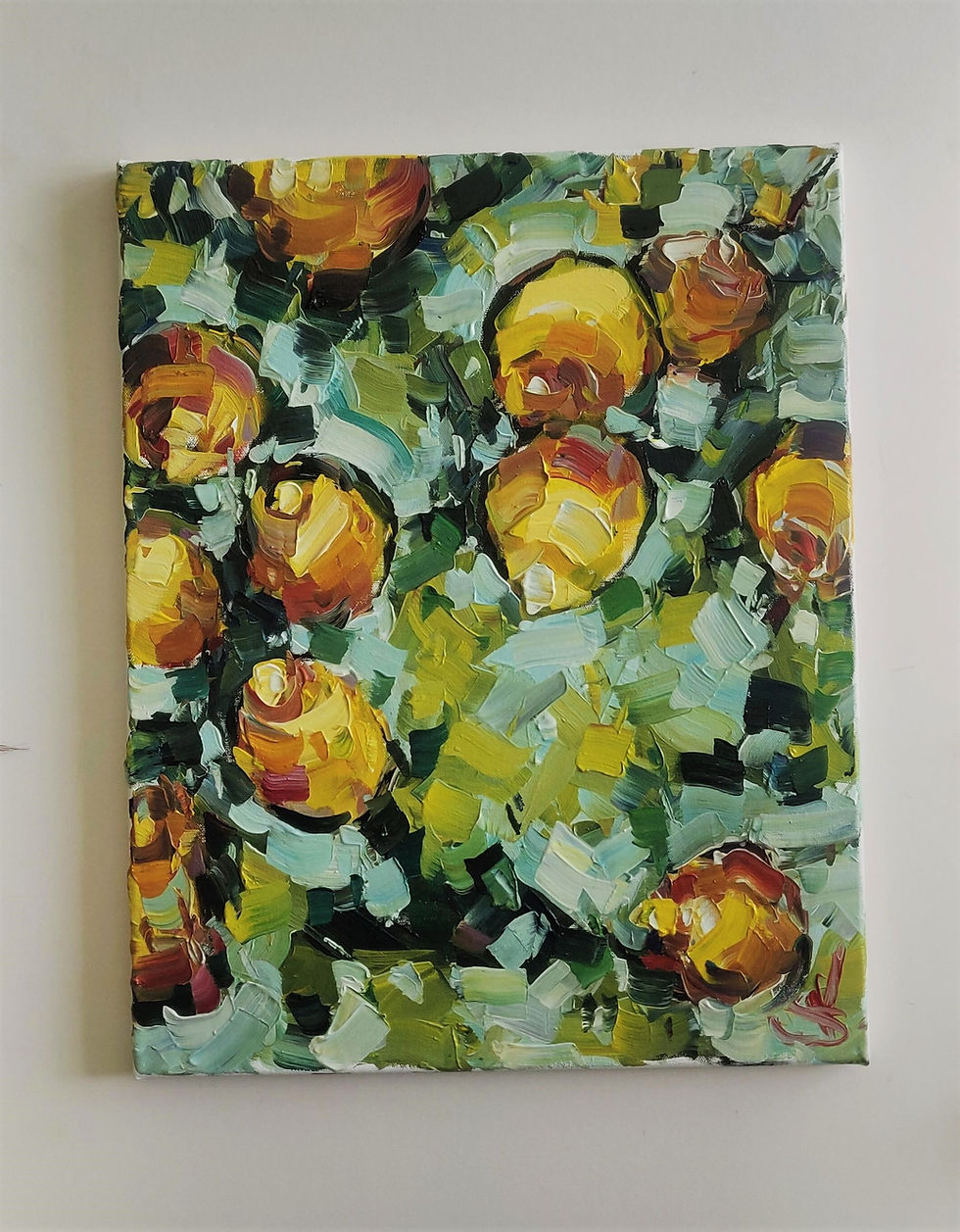 Thumbnail: Original Painting 'Italian Lemons'