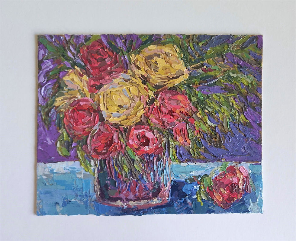 Original Painting 'Purple Light'