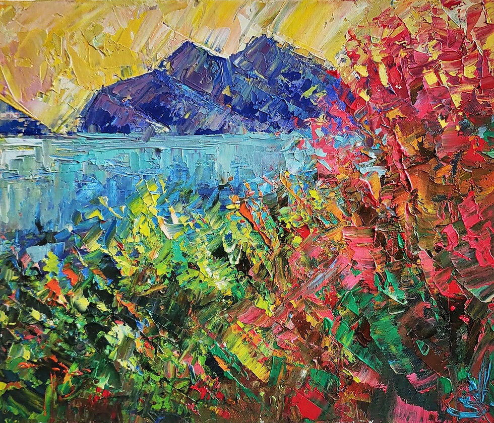Thumbnail: Original Painting 'Mediterranean'
