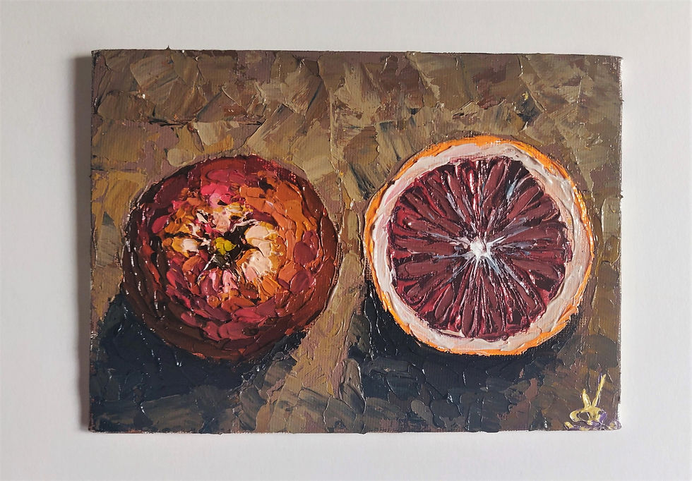 Original Painting 'Blood Orange'