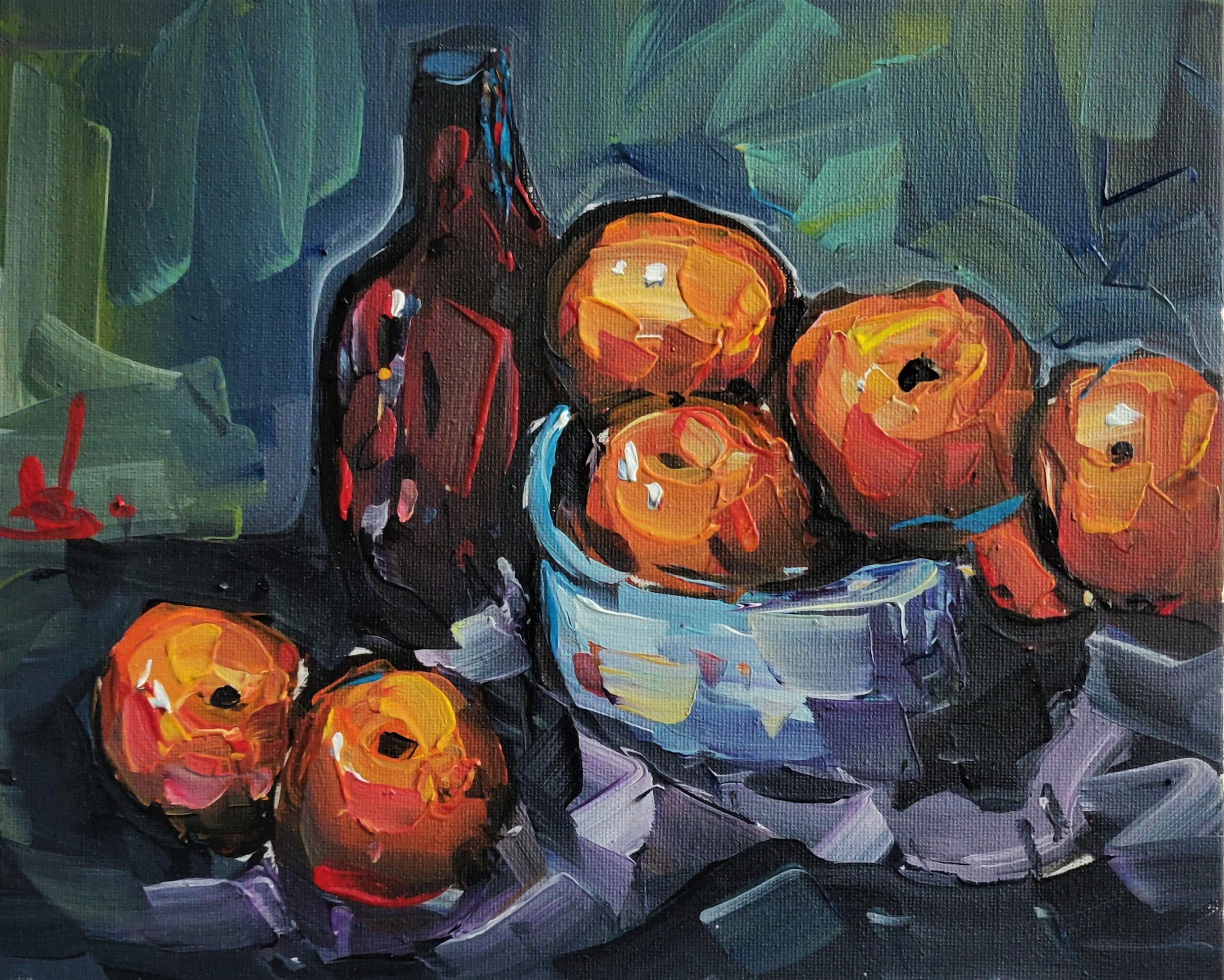 Original Painting 'Oranges Still Life'