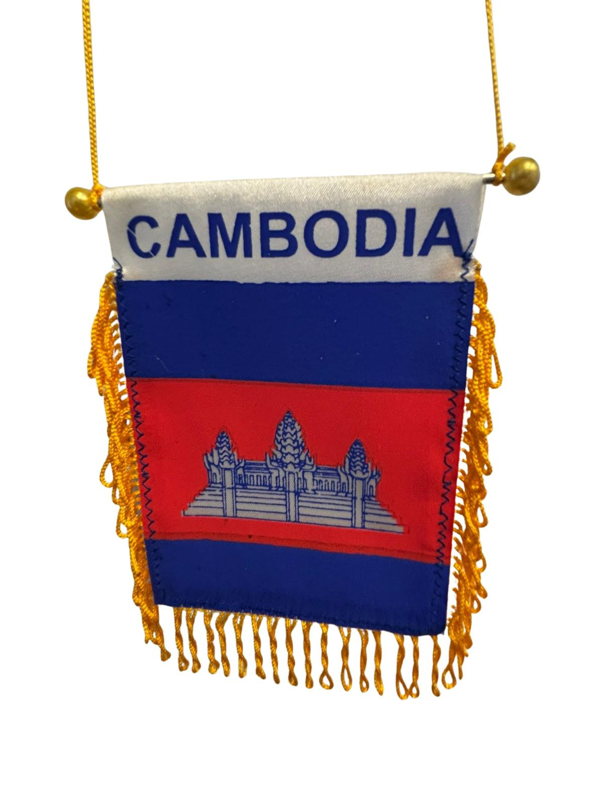 Mini Cambodian Hanging Flags