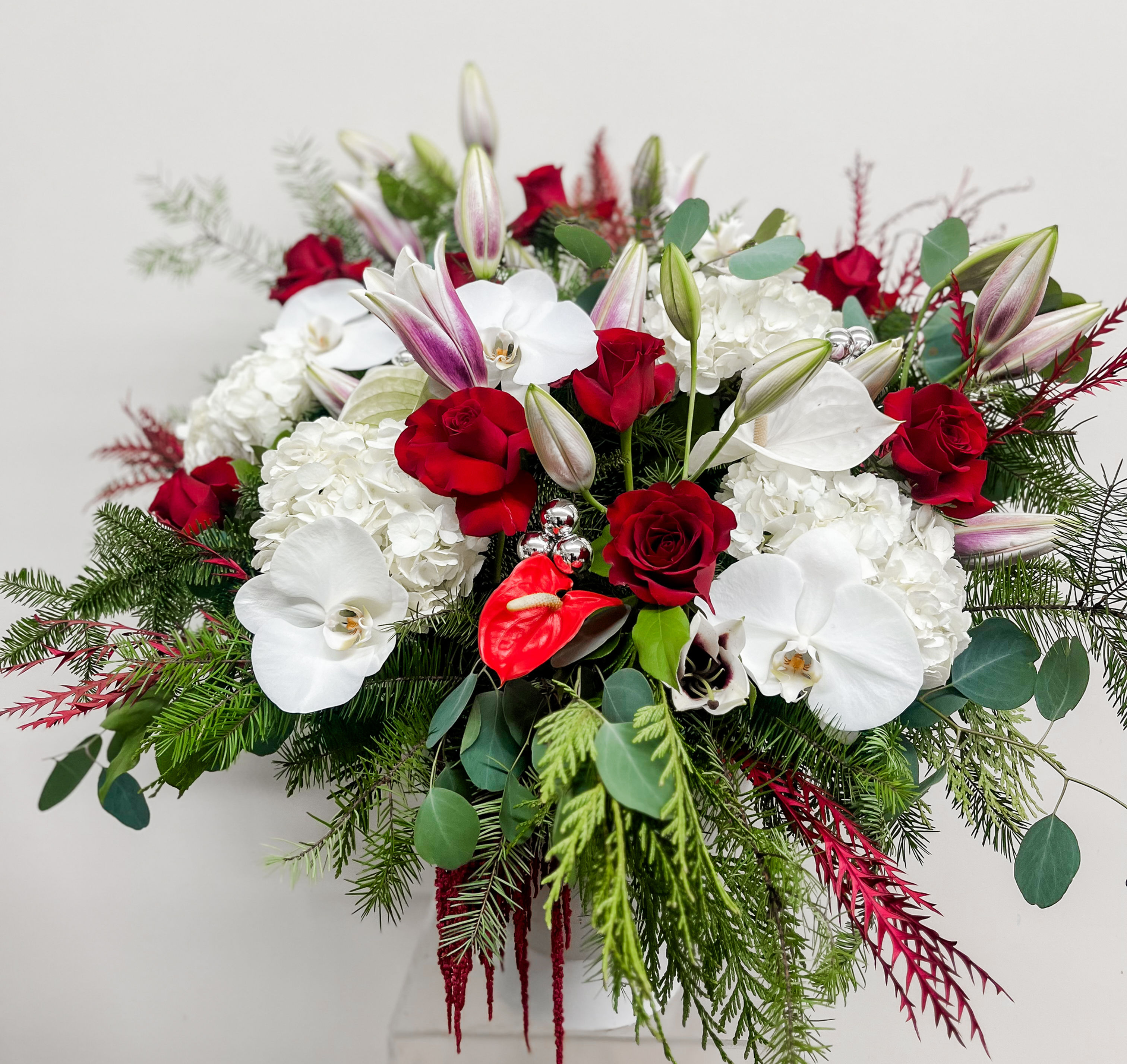 Winter Blessing - Flower Vase Arrangement