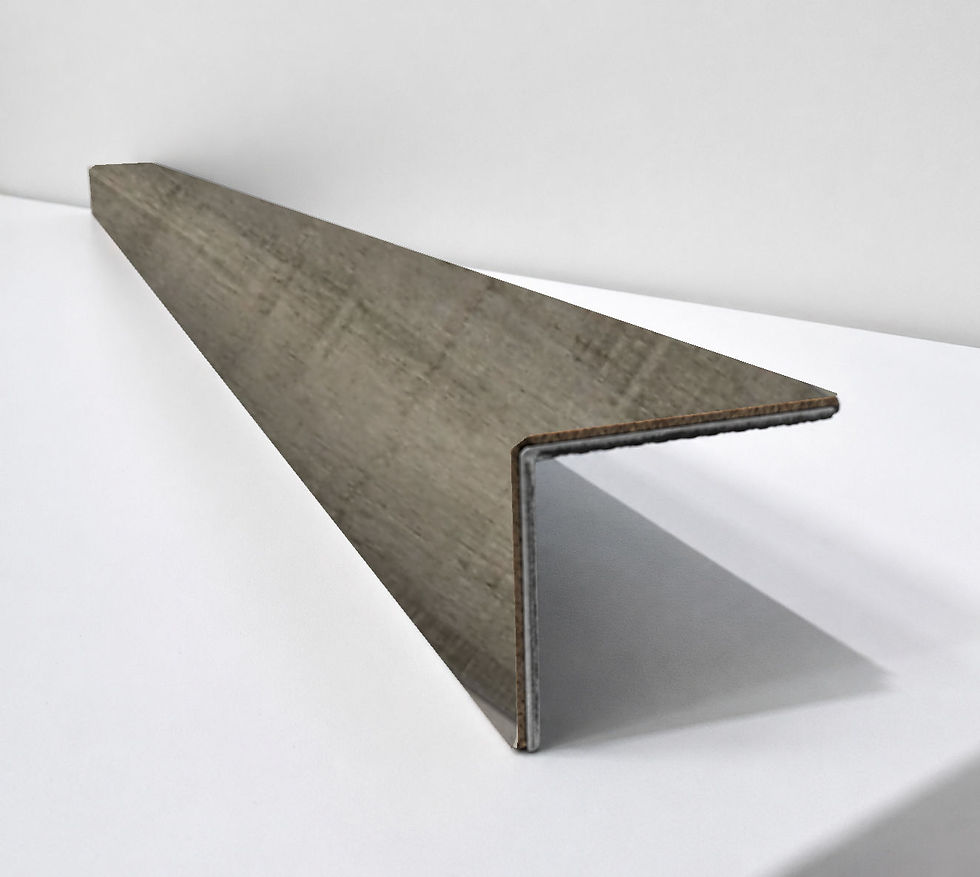 Thumbnail: Vinyl Stair Nosing - Made From Mono Serra Coastal Portsmouth Vinyl  Flooring