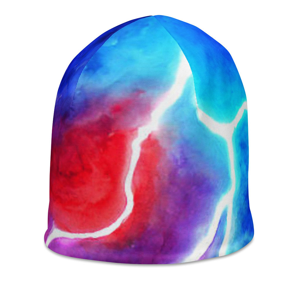 TREKK-EX ® "Plasma" All-Over Print Beanie