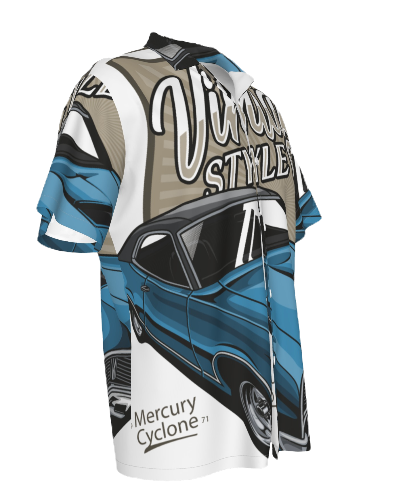 Kush ® Men's Button Down Leisure Print Shirt