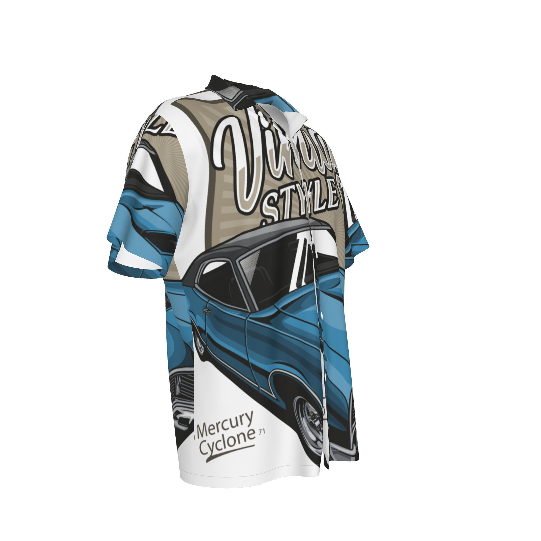 Kush ® Men's Button Down Leisure Print Shirt