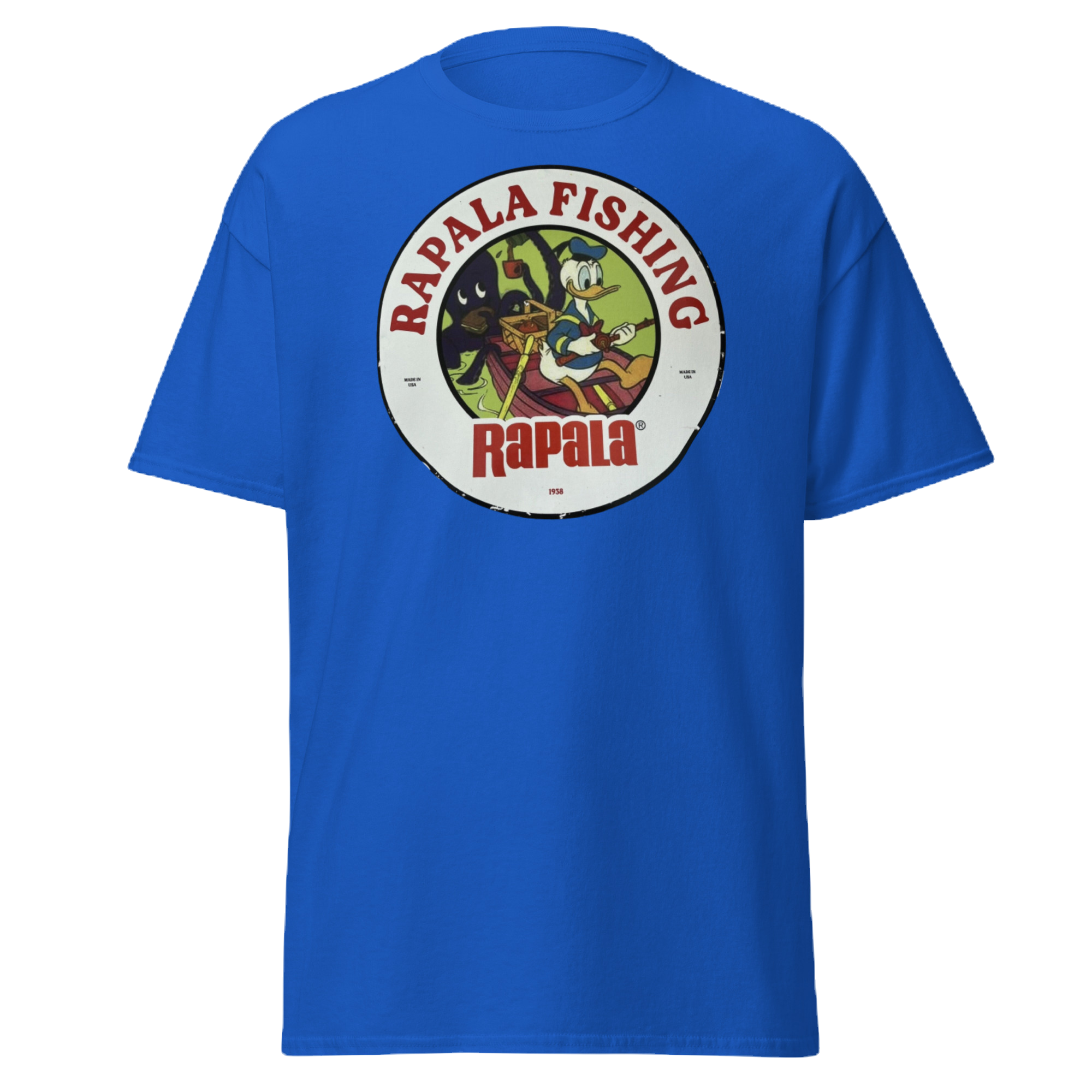 TREKK-EX ® Rapala Fishing Vintage Collectible Unisex Classic Cotton Tee