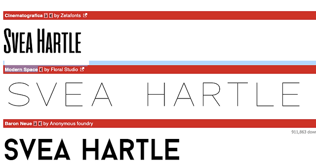 Font Samples 3