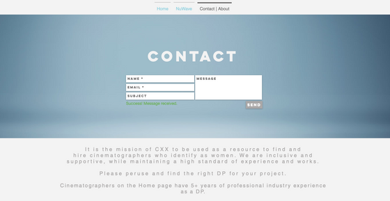 Survey Preparation And Emailing Female Cinematographers!
