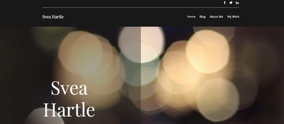 Designing My Own Website and Business Cards