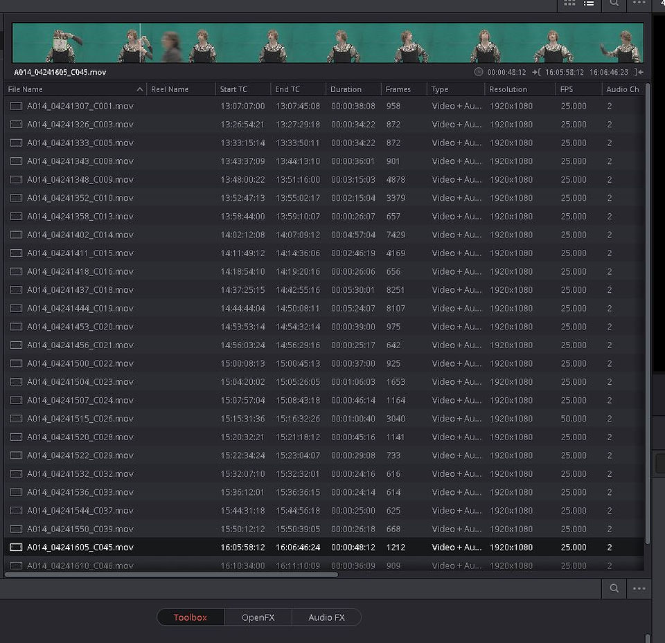 Import and Sequencing