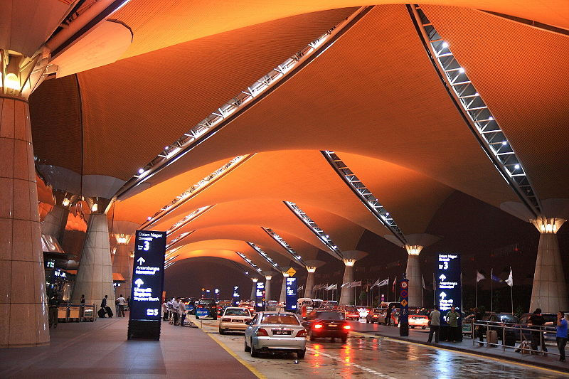KLIA DEPARTURE HALL (OUTSIDE)