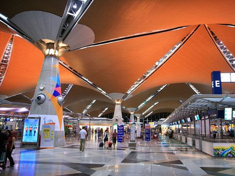 KLIA DEPARTURE HALL (INSIDE)
