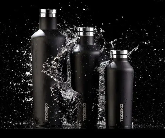 Thumbnail: Corkcicle Termos - Classic Canteen - 475 ml - Matte Black