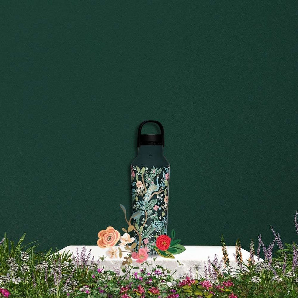 Rifle Paper Co Termos - Sport Canteen - 590 ml - Peacock Blue