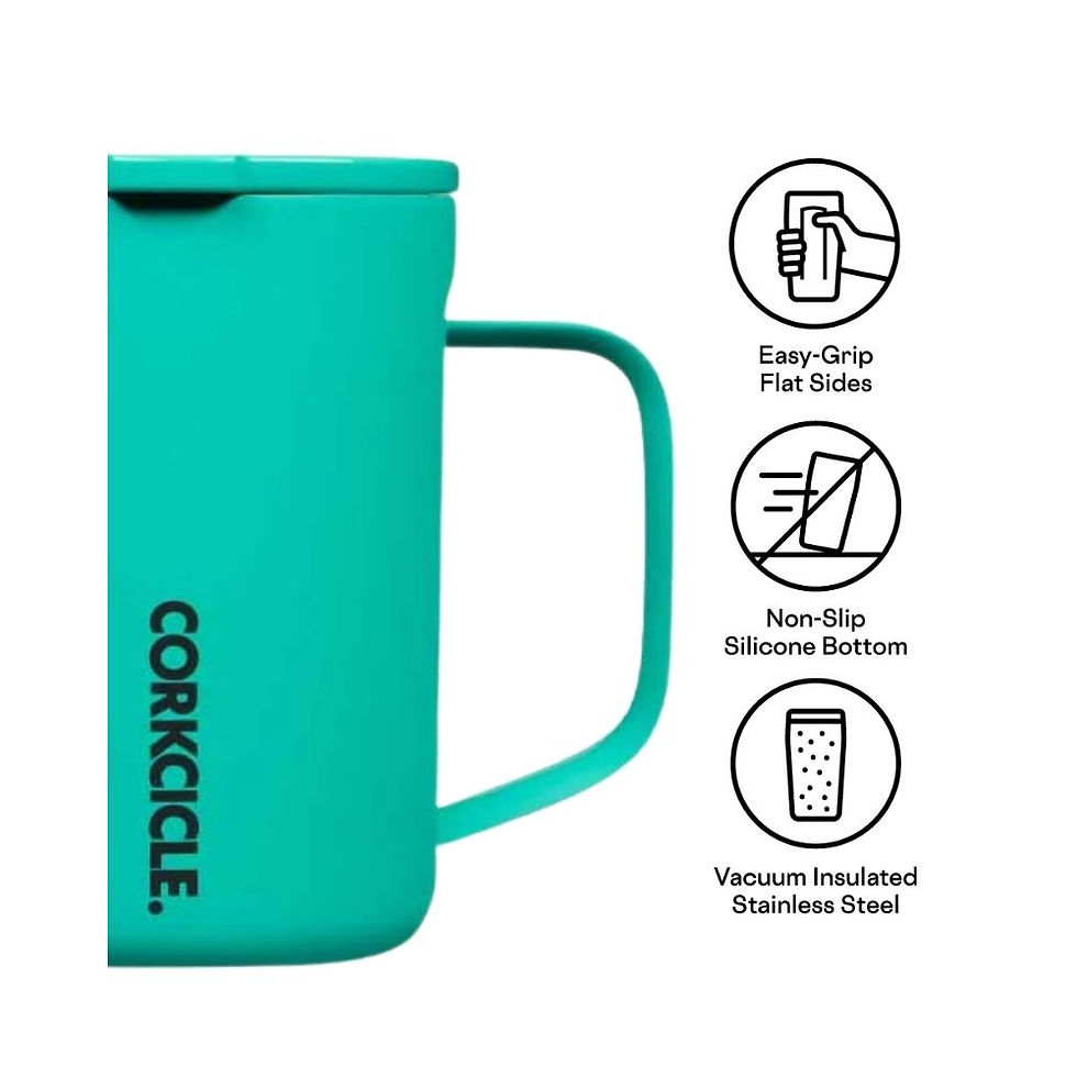 Thumbnail: Corkcicle Termos - Coffee Mug - 475ml - Turquoise