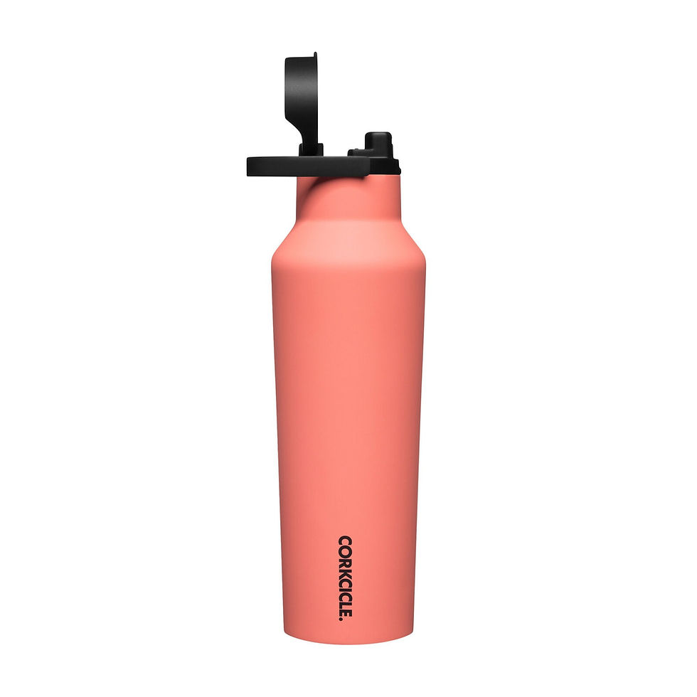 Küçük resim: Corkcicle Termos - Sport Canteen - 590 ml - Neon Lights Coral