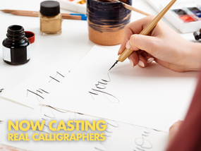On Location Casting Seeking Real Calligraphers for Netflix Series Free Bert in Atlanta