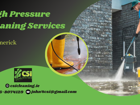 Blast Away The Grime With High-Pressure Cleaning Services