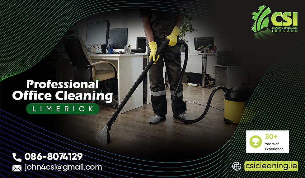 Everything You Need to Know About Professional Office Cleaning Services