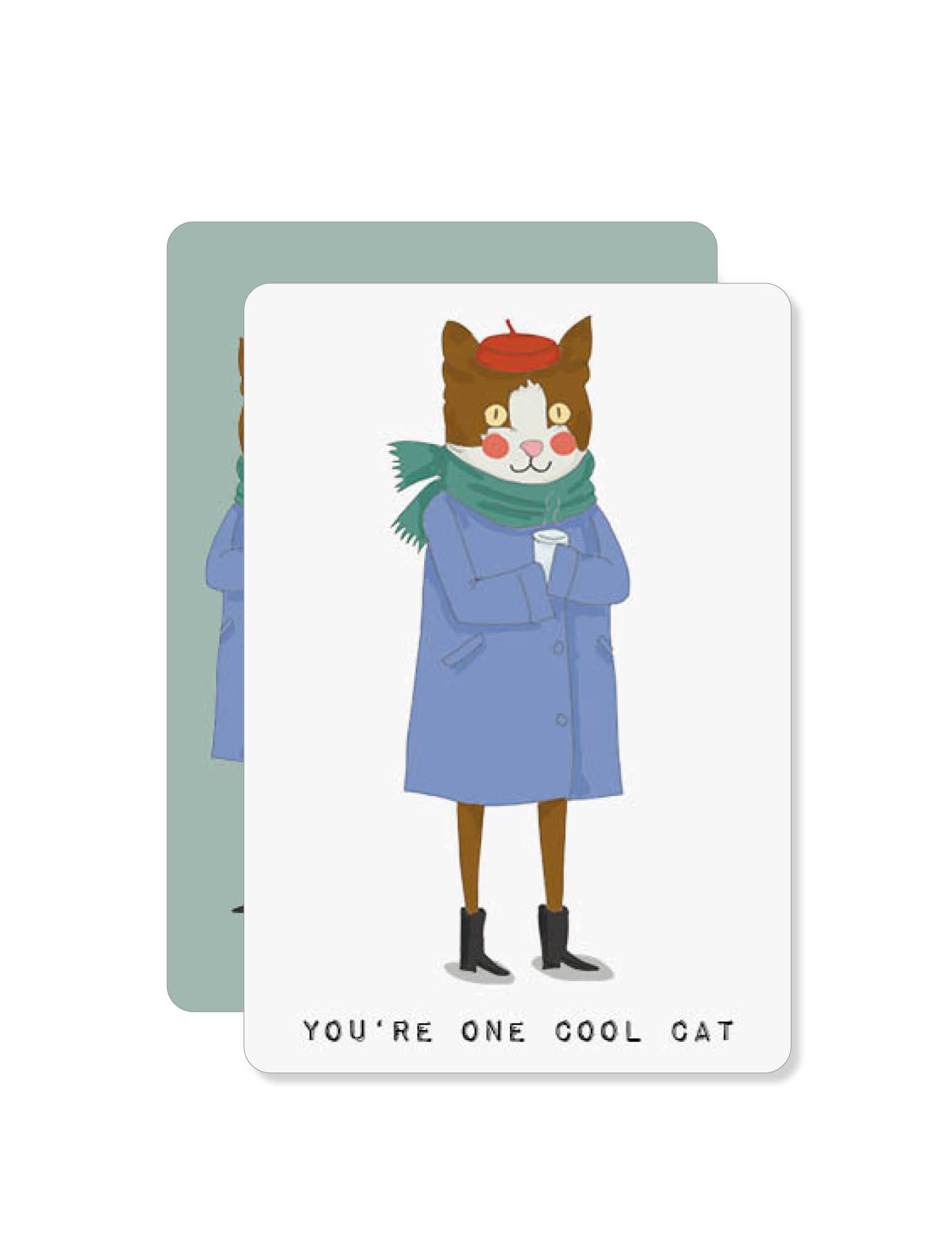 Cat | Minikarte Vorderseite