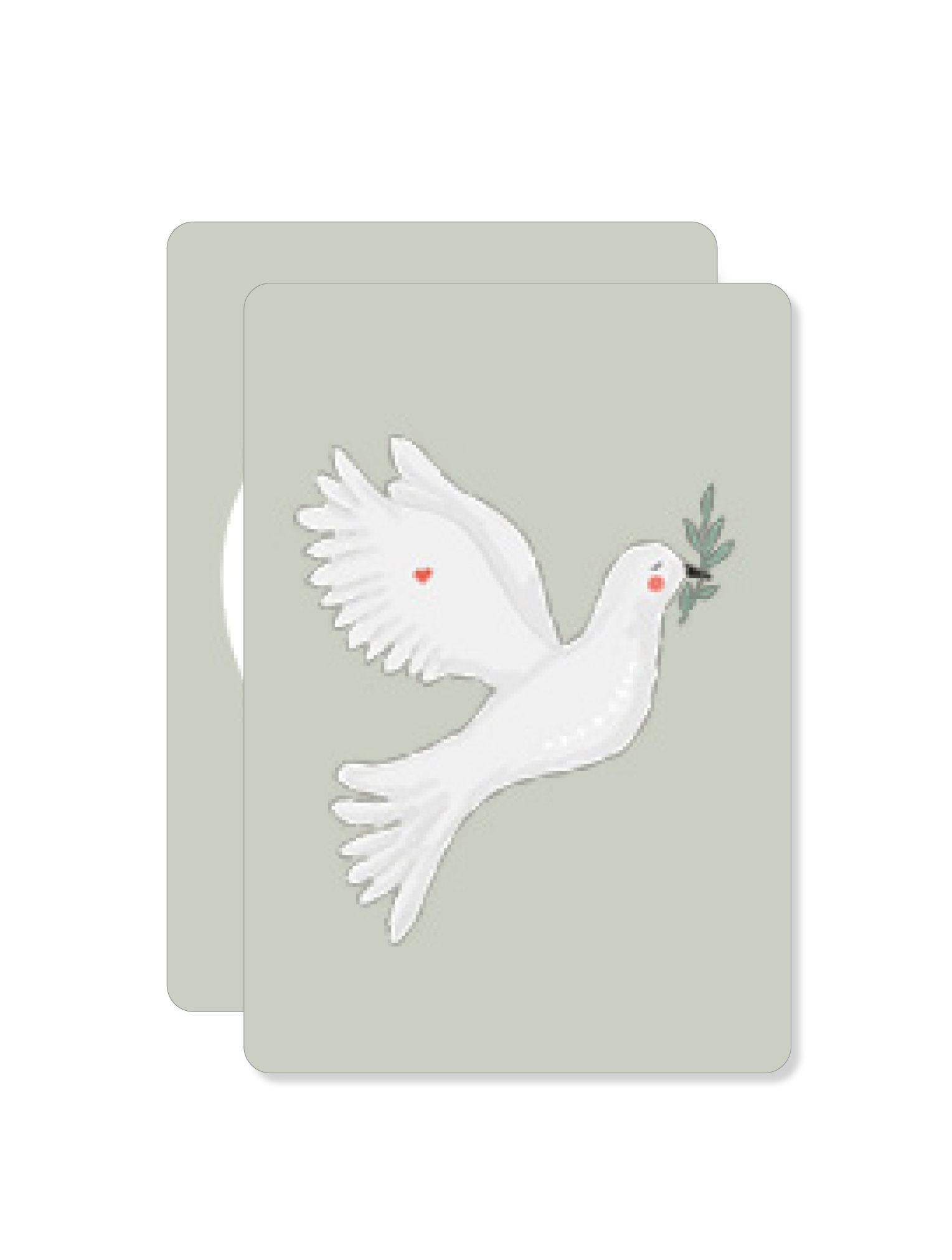 vk.26.003.friede | Minikarten | 10 Stück