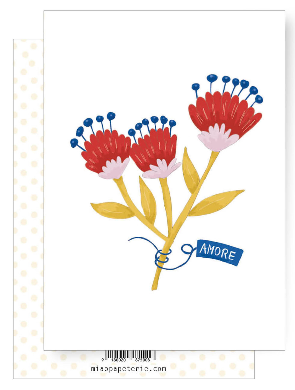 Amore | Klappkarte Vorderseite