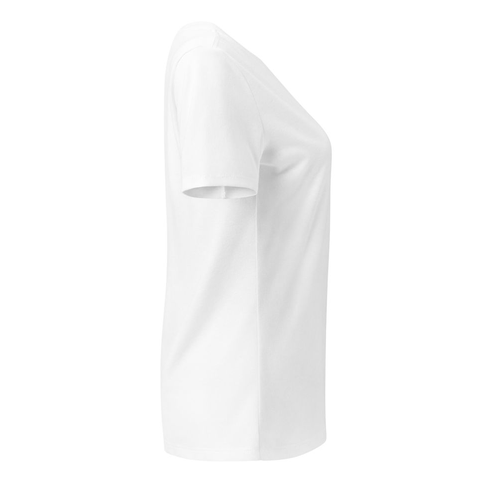 Thumbnail: Women’s relaxed v-neck t-shirt (Embroidery)