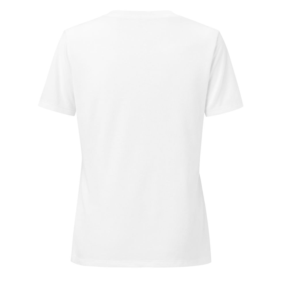 Thumbnail: Women’s relaxed v-neck t-shirt (Embroidery)