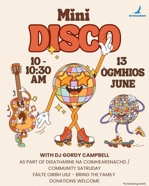 Mini Disco, DJ, Community Disco, Kids, Childrens